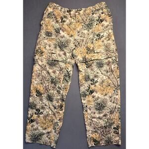 Game Guard Convertible Cargo Pant Men 2X- 40×32 Cactus Camo Hunting Lightweight